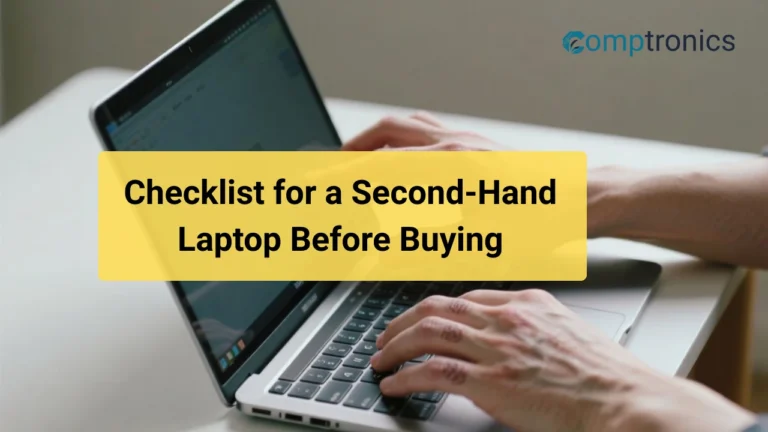 Second Hand Laptop Checklist